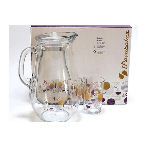 [1001384] Beverage set with transparent lid