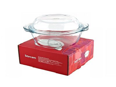 [1001397] Round casserole with cover, Rotaflex, 3150cc