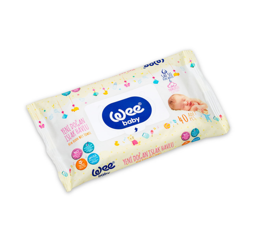 [1001585] New born Wet Wipes (40pcs) 768