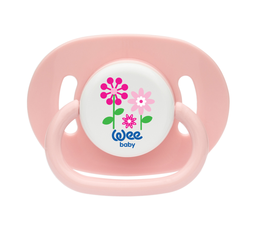 [1001592] Opaque Oval Body Round Teat Soother No 2 (blister) - 830