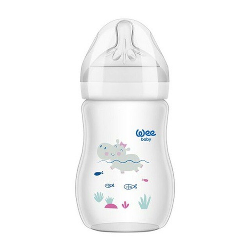 [1001599] PP Natural Feeling Wide Neck Feeding Bottle 125ml - 142