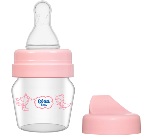 [1001635] Weebaby Mini Glass Sippy Bottle Set 30ml Code-792