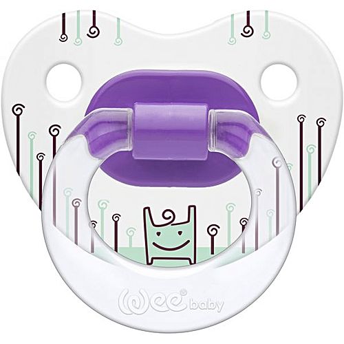 [1001643] Weebaby Patterned Orthodontical Soother No.1 - Code 833