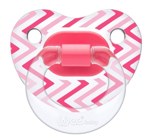 [1001658] Weebaby Silicone Transparent Patterned Soother No.1 Code- 836
