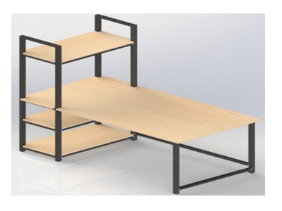 [1001697] PALM STUDY DESK - 001