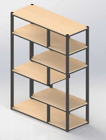 [1001698] PALM BOOKCASE - 001