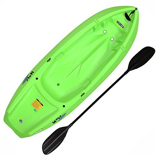 [1001919] LIFETIME 6FT YOUTH KAYAKS WAVE 183cm - GREEN, WITH PADDLE