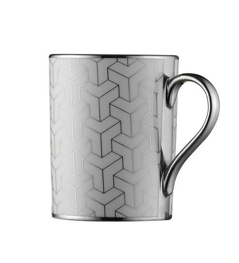 [1001955] Kutahya Porselen 'Forest' Mug, set of 2pcs