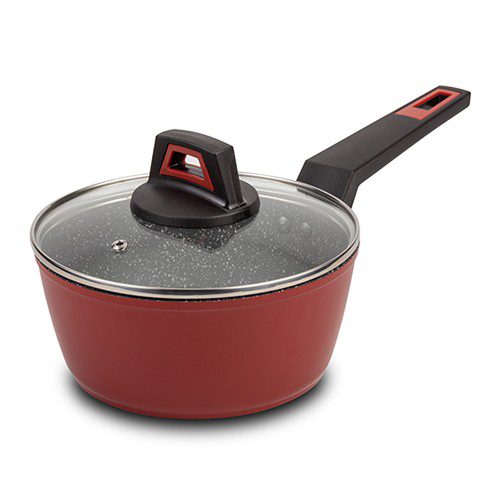 [1002086] Saucepan TAURUS with lid and nonstick 10-144-075