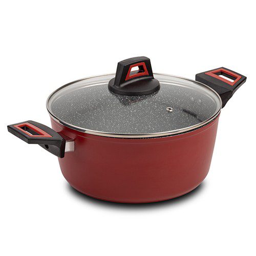 [1002087] Low casserole TAURUS with nonstick 10-144-080