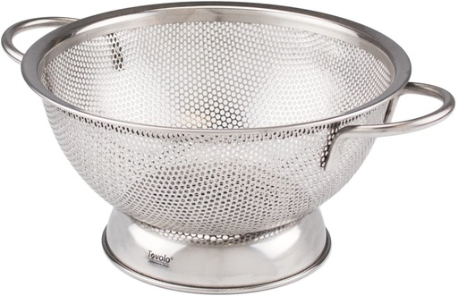 [1002147] Stainless Steel Colander With Handles 26cm