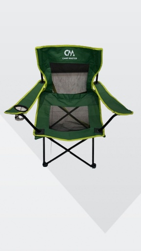 [1002248] CAMP MASTER FOLDING CHAIR GREEN COLOR