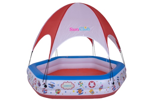 [1002925] Circus Tent Pool 223cm*208cm*163cm - 51124
