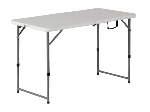[1003114] Camp Master folding in half table Overall 123cm