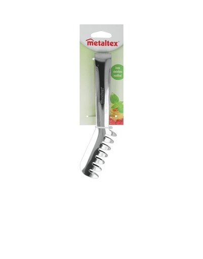 [1003215] SPAGHETTI TONGS W/7 TEETH 19CM