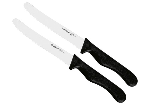 [1003234] SET 2 "BASIC" TABLE KNIVES 22CM