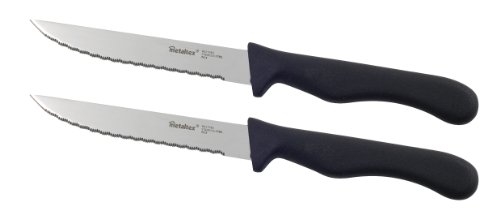 [1003235] SET 2 "BASIC" STEAK KNIVES 21CM