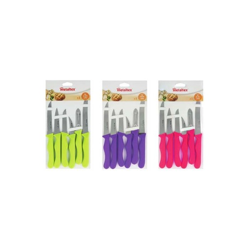 [1003242] SET 6 "BASIC" KNIVES