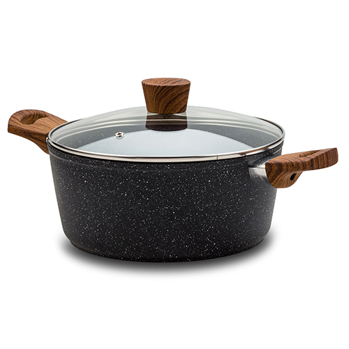 [1003286] Casserole "Nature" with nonstick stone coating 20cm