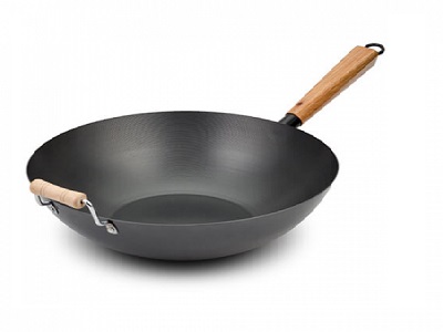 [1003327] Carbon steel wok "Cantonese" 35cm
