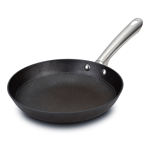 [1003329] Cast iron nonstick fry pan "Atlas" with stainless steel handle 24cm