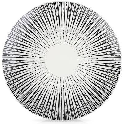 [1003380] Porcelain dinner plate "Iris" 27cm