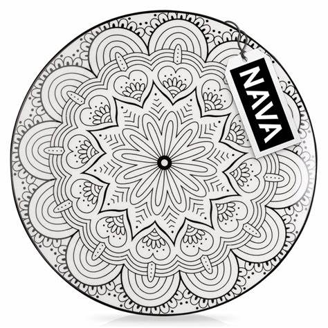 [1003386] Porcelain fruit plate "Maya" 19cm