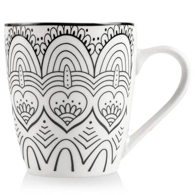 [1003390] Porcelain mug "Maya" 350ml