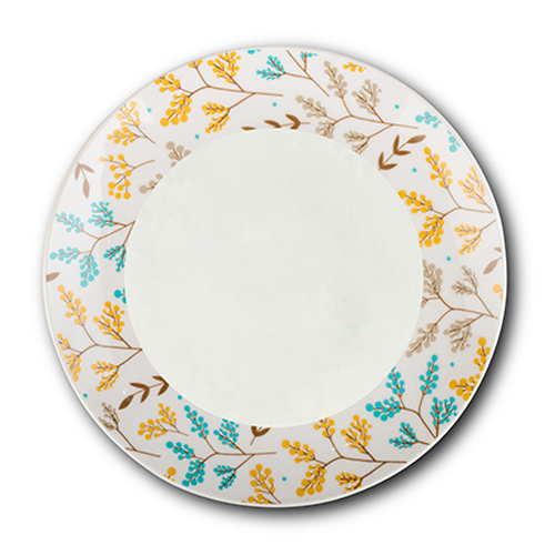 [1003391] Porcelain dinner plate "Lydia" 27cm