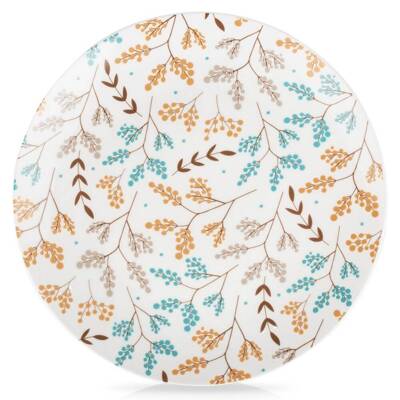 [1003392] Porcelain fruit plate "Lydia" 19cm