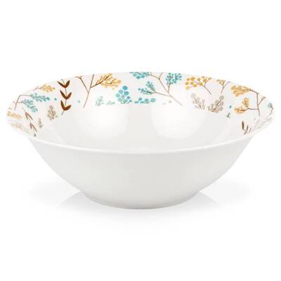 [1003394] Porcelain salad bowl "Lydia" 23cm