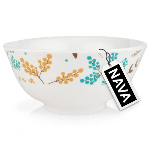 [1003395] Porcelain cereal bowl "Lydia" 15.5cm