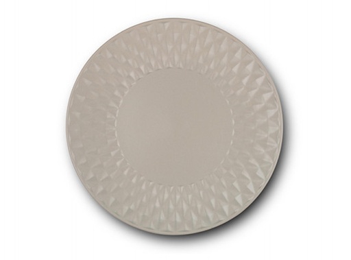[1003401] Stoneware dinner plate "Soho classic" grey 27cm