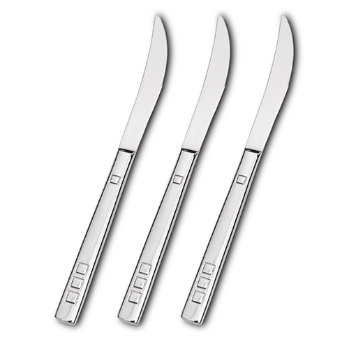 [1003428] Stainless steel dinner knife "Harmony" set of 3pcs.