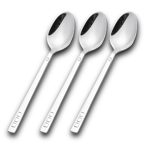 [1003429] Stainless steel tea spoon "Harmony" set of 3pcs.