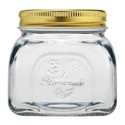 [1002796] HOMEMADE JAR W/METAL COVER OB. 1x24)300 CC
