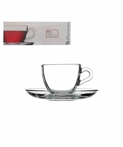 [1003584] BASIC TEACUP SET GB.OB. (6x4)238 CC/ 137 MM 