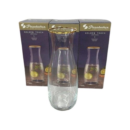 [1003612] AMPHORA GOLDEN TOUCH CARAFE GB.OB. (1x6) 1180 CC