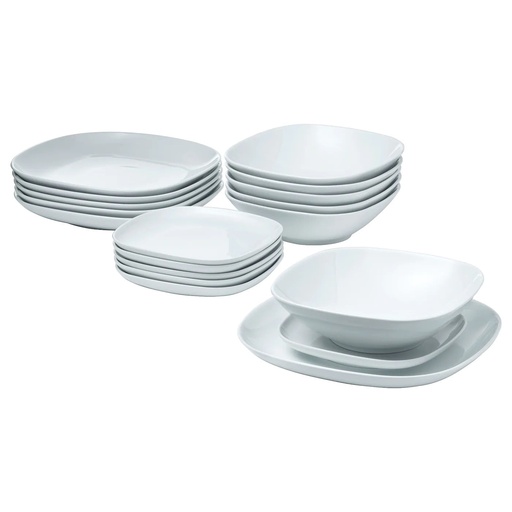 [1001948] Kutahya Dinner set, set of 18pcs