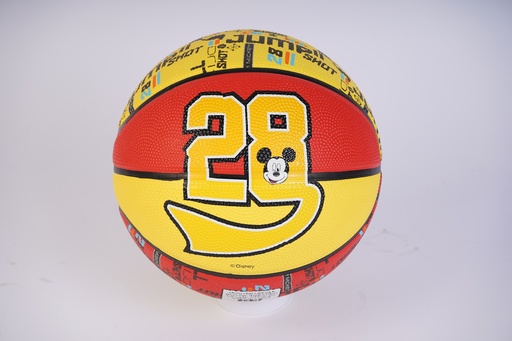 [1000866] MICKEY #5 RUBBER BASKETBALL DAA19073-A