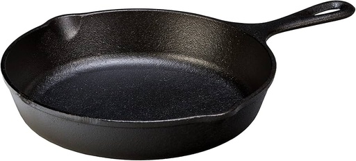 [1003875] Lodge Skillet Seasnd Dbl Lip Blk 9In