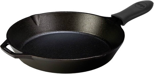 [1003881] Lodge Skillet Seasnd Cstirn Blk 12In