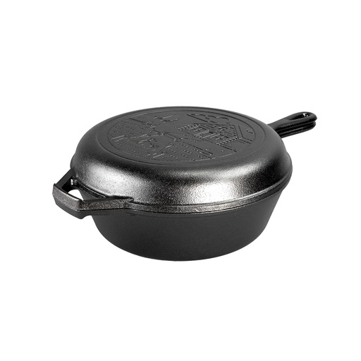 [1003887] Lodge Outdoor Cooker Combo 3Qt