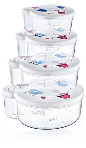 [1002724] 4 PCS ZOO STORAGE BOX