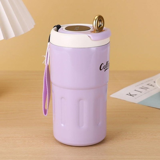 [1004157] Coffee Bottle Stainless Steel 400ML SSB-005-Purple