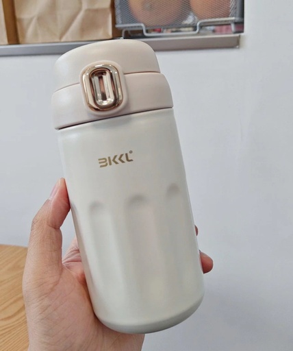 [1004159] Coffee Bottle Stainless Steel 450ML SSB-006-Cream