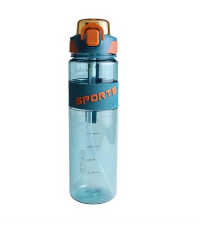 [1004268] Water Bottle Plastic  1000ML PSB-010-Green